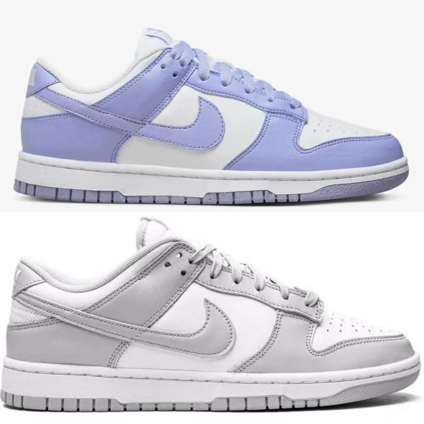 Dunk Low Cinza /Lilás - Compre 1 Leve 2