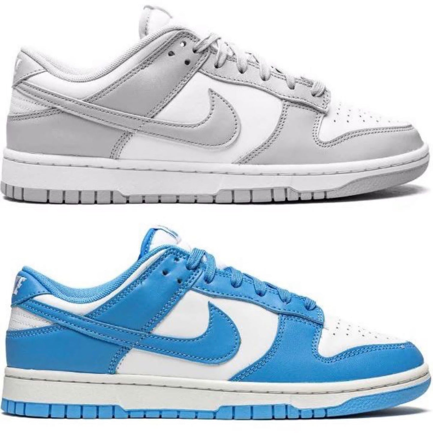 Dunk Low Cinza/Azul - Compre 1 Leve 2