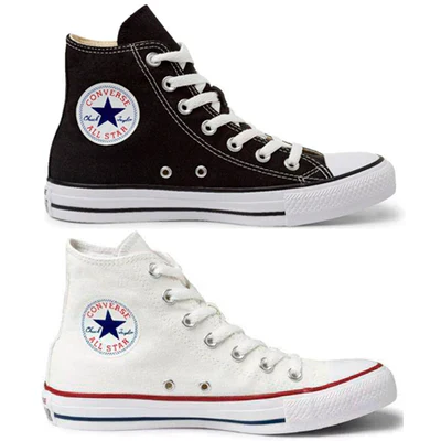 All Star BRANCO/PRETO - Compre 1 Leve 2