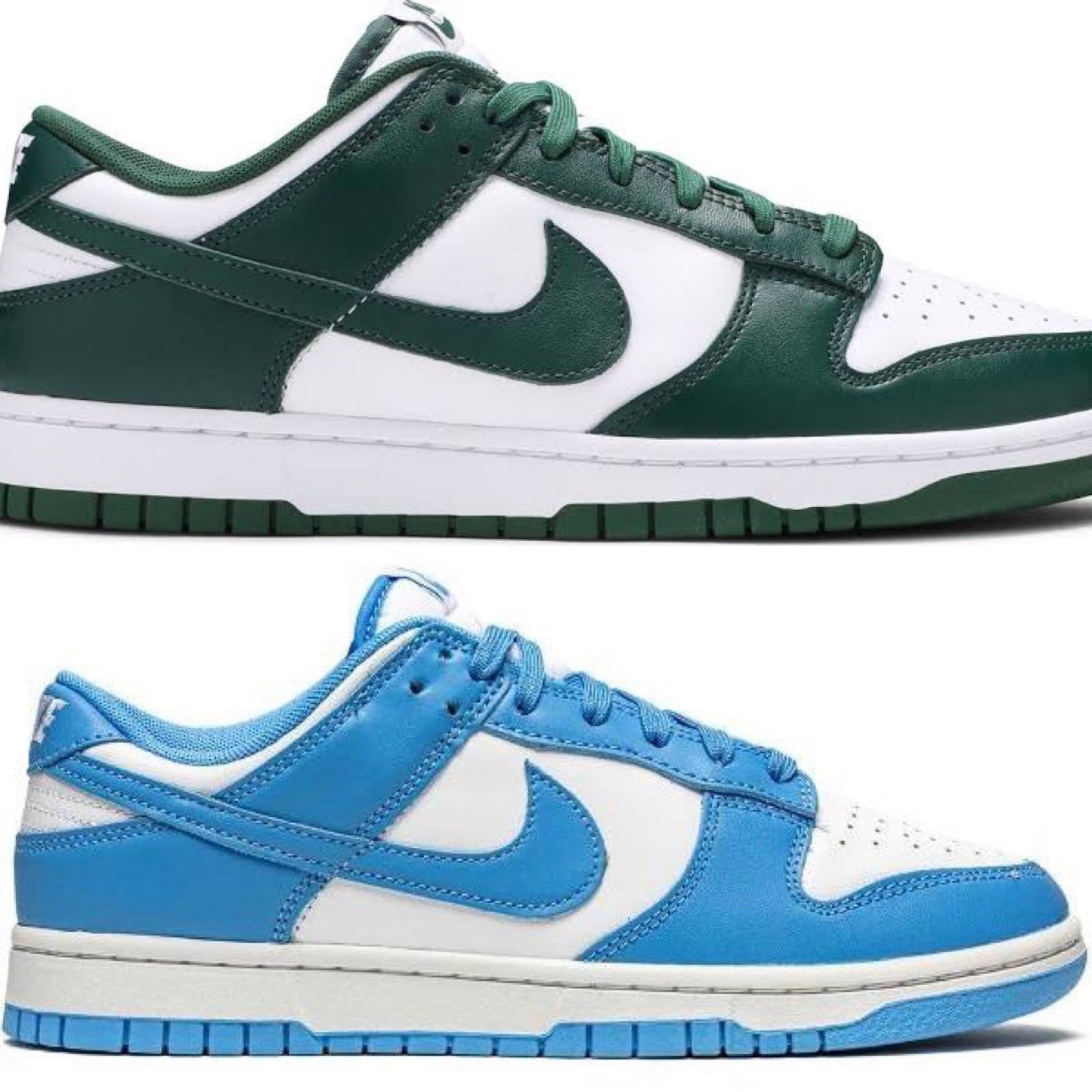 Dunk Low Azul + Verde - Compre 1 Leve 2