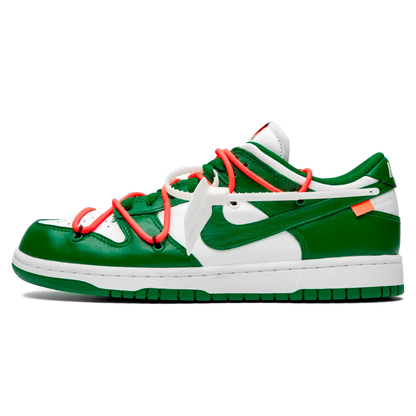 TÊNIS NIKE DUNK LOW X OFF-WHITE "PINE GREEN" VERDE