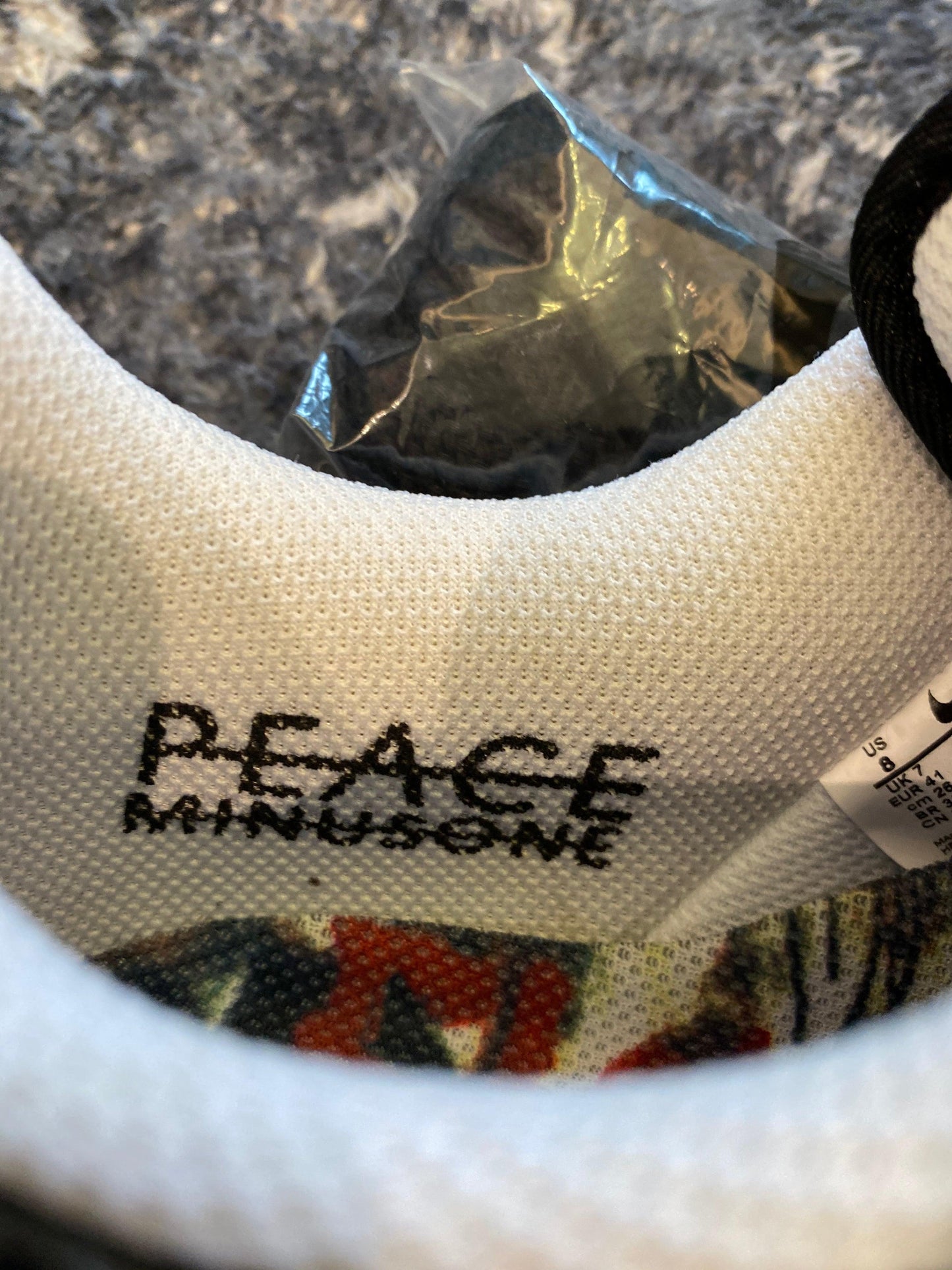 G-Dragon x Nike Air Force 1 Peaceminusone Paranoise Black