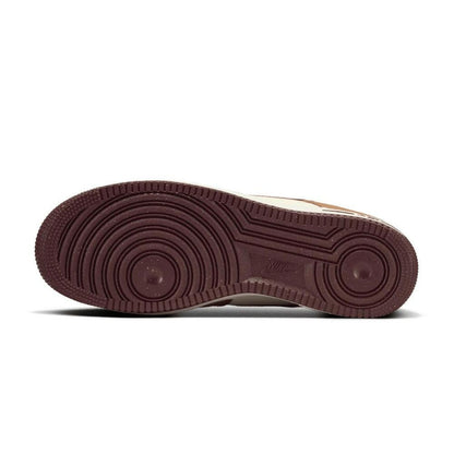 Nike Air Force 1 Low British Tan Burgundy Brush