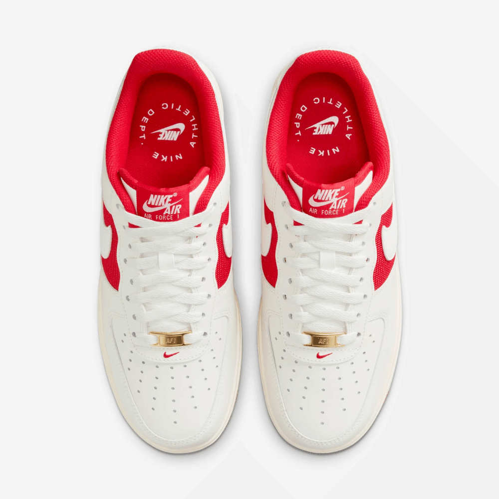 Nike Air Force 1 Low Sail University Red