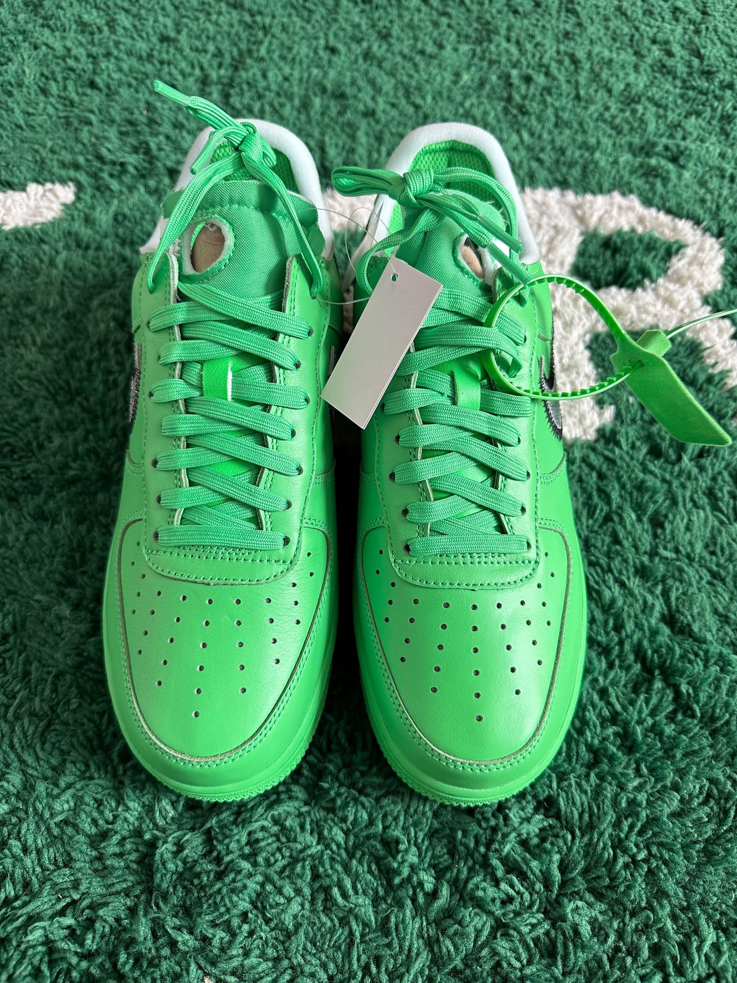 Tênis Nike Air Force 1 Low Off-White Brooklyn Green