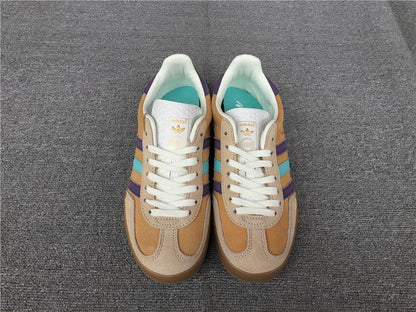 Adidas Gazelle Indoor Glow Laranja Sombra Violeta