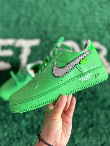 Tênis Nike Air Force 1 Low Off-White Brooklyn Green