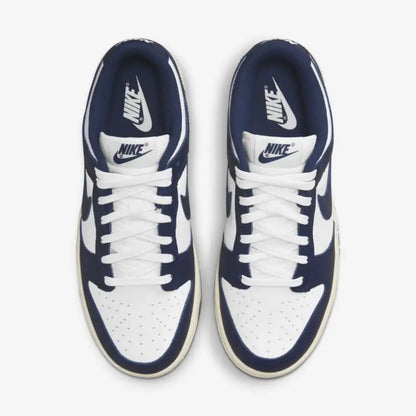 Nike Dunk Low Midnight Navy and White