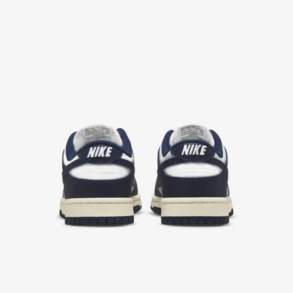 Nike Dunk Low Midnight Navy and White