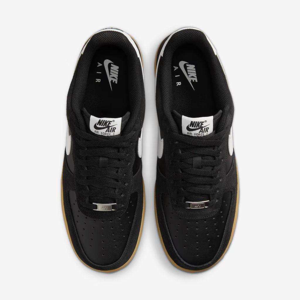 Nike Air Force 1 Low Black Summit White Gum
