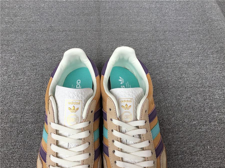 Adidas Gazelle Indoor Glow Laranja Sombra Violeta