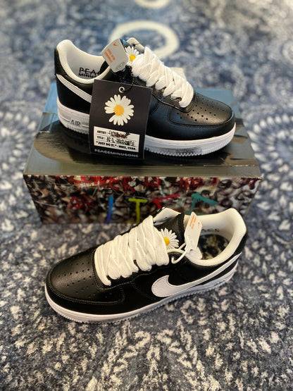 G-Dragon x Nike Air Force 1 Peaceminusone Paranoise Black