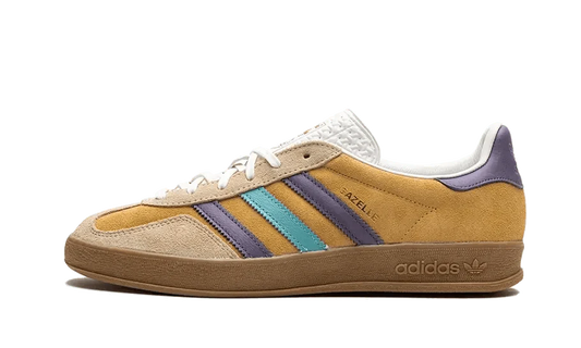 Adidas Gazelle Indoor Glow Laranja Sombra Violeta