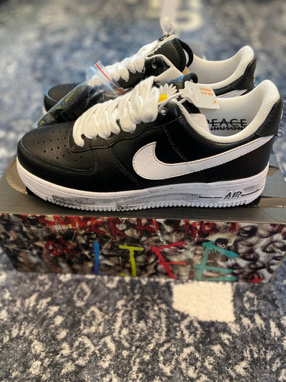 G-Dragon x Nike Air Force 1 Peaceminusone Paranoise Black