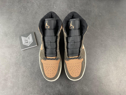 Nike  Air Jordan 1 Mid SE Dark Chocolate